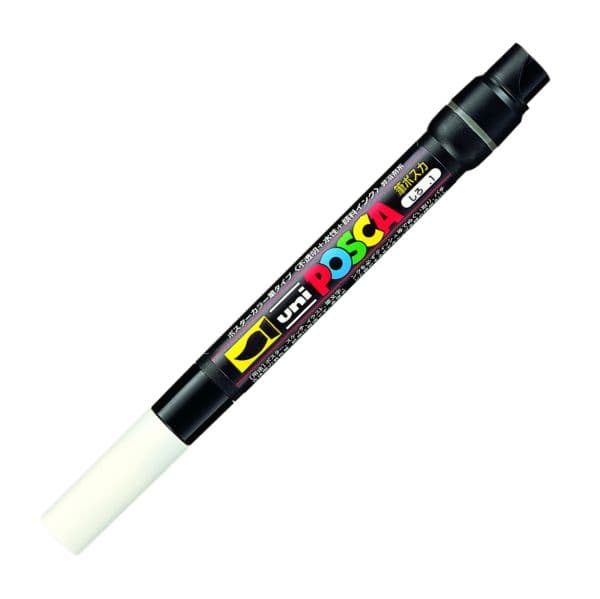 POSCA PCF-350 BRUSH WHITE