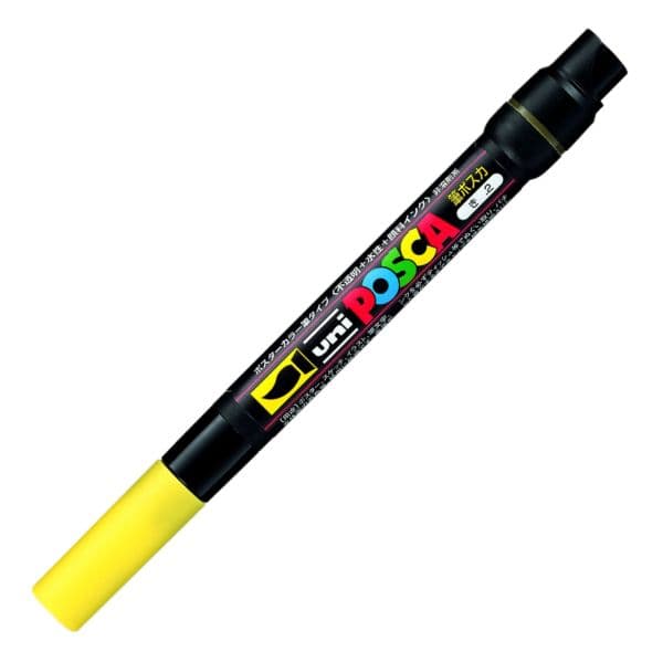 POSCA PCF-350 BRUSH YELLOW