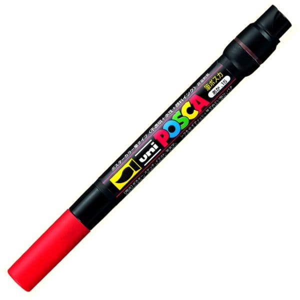 POSCA PCF-350 BRUSH RED