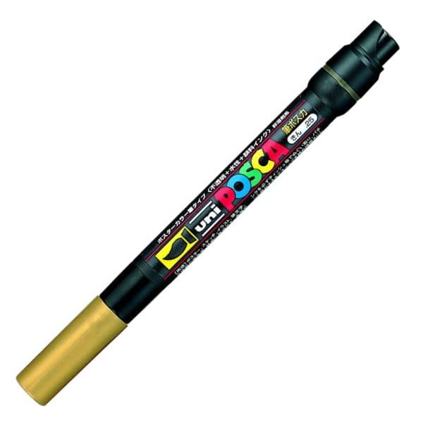 POSCA PCF-350 BRUSH GOLD