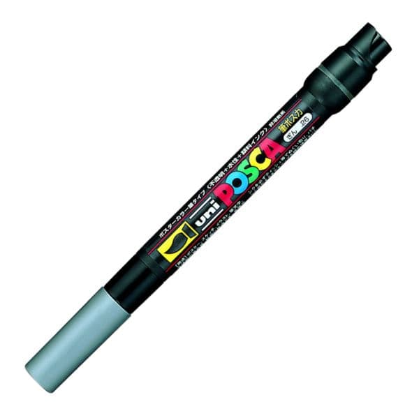 POSCA PCF-350 BRUSH SILVER