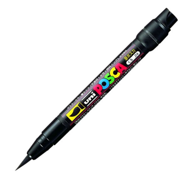 POSCA PCF-350 BRUSH BLACK