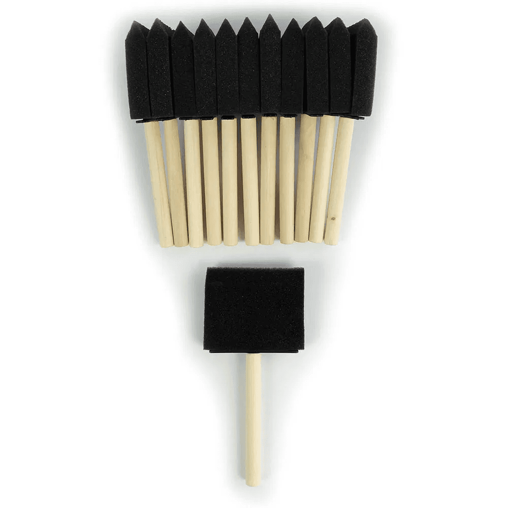 Foam Brushes, 75mm - pack of 12