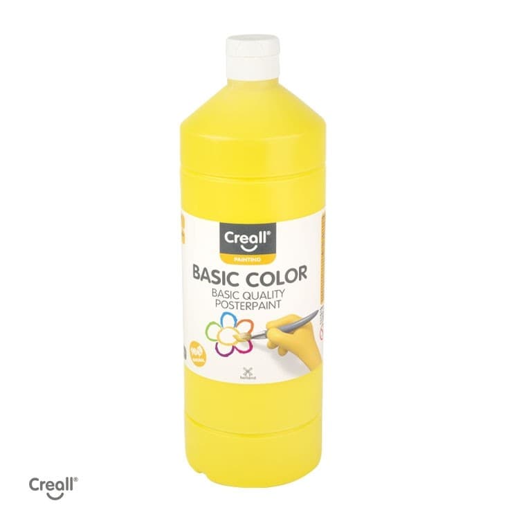 Creall Poster Paint 1000ml Yellow