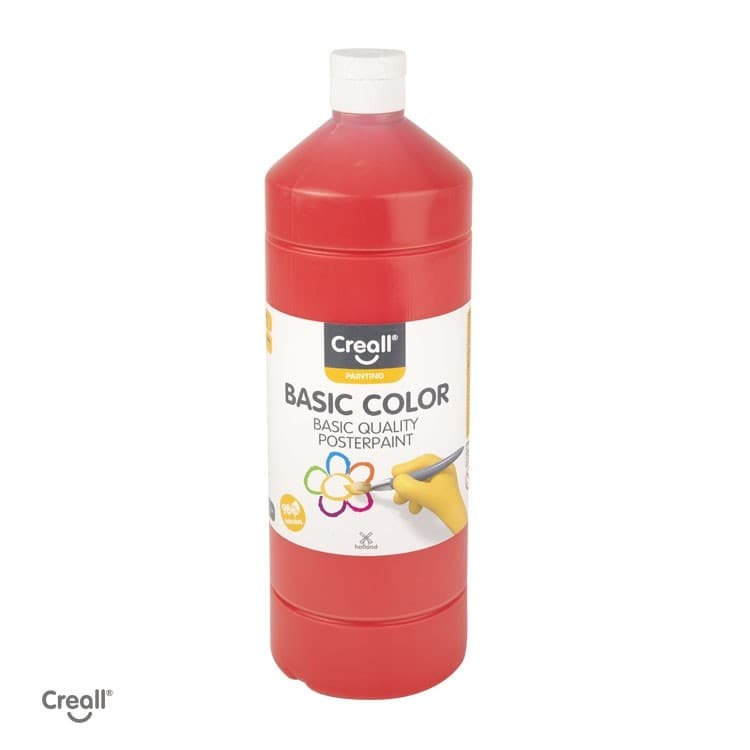 Creall Poster Paint 1000ml Light Red