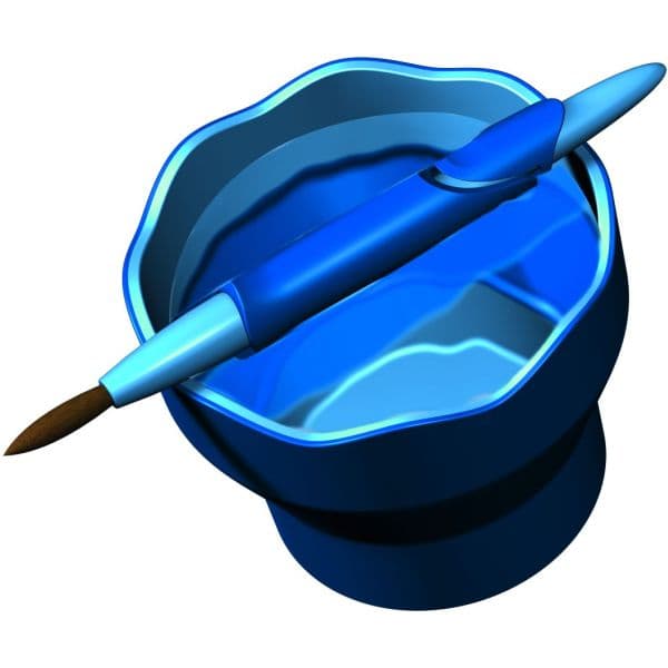 CLICK + GO WATER CUP BLUE