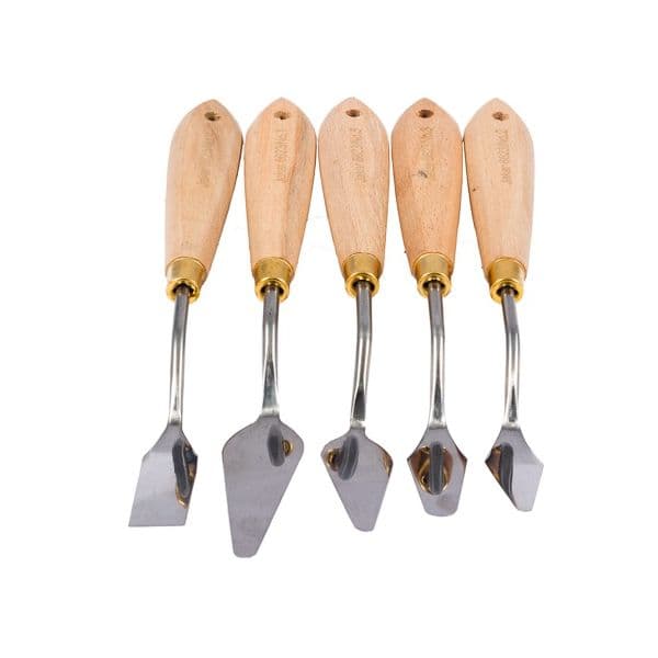 PALETTE STEEL KNIVES 5 ASS PER BAG