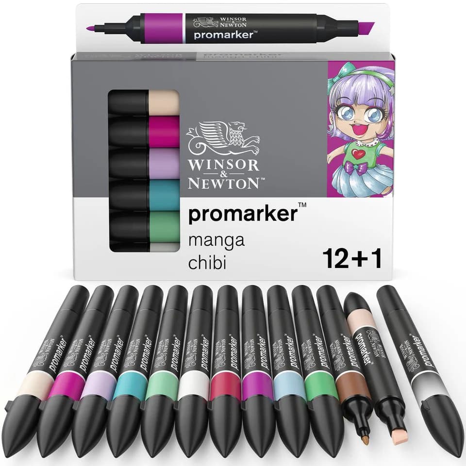 Promarker 12+1 Manga Chibi