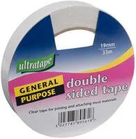 Ultratape Double Sided Tape 19mmX33m