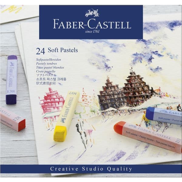 GOFA SOFT PASTELS SET OF 24