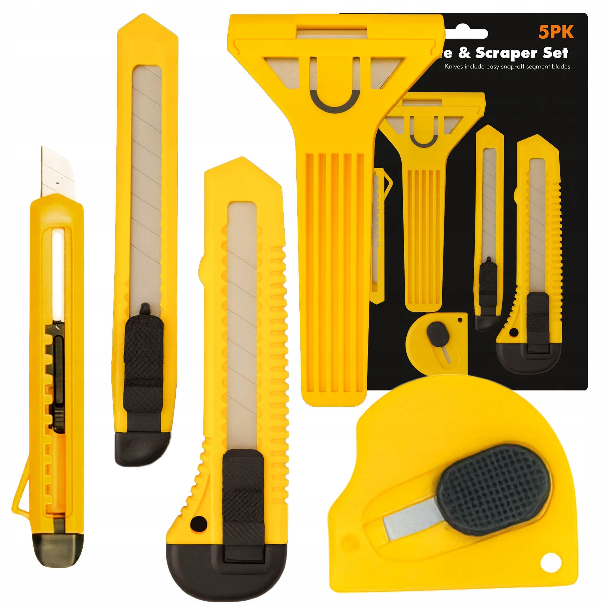 Knife & Scraper Set 5pk