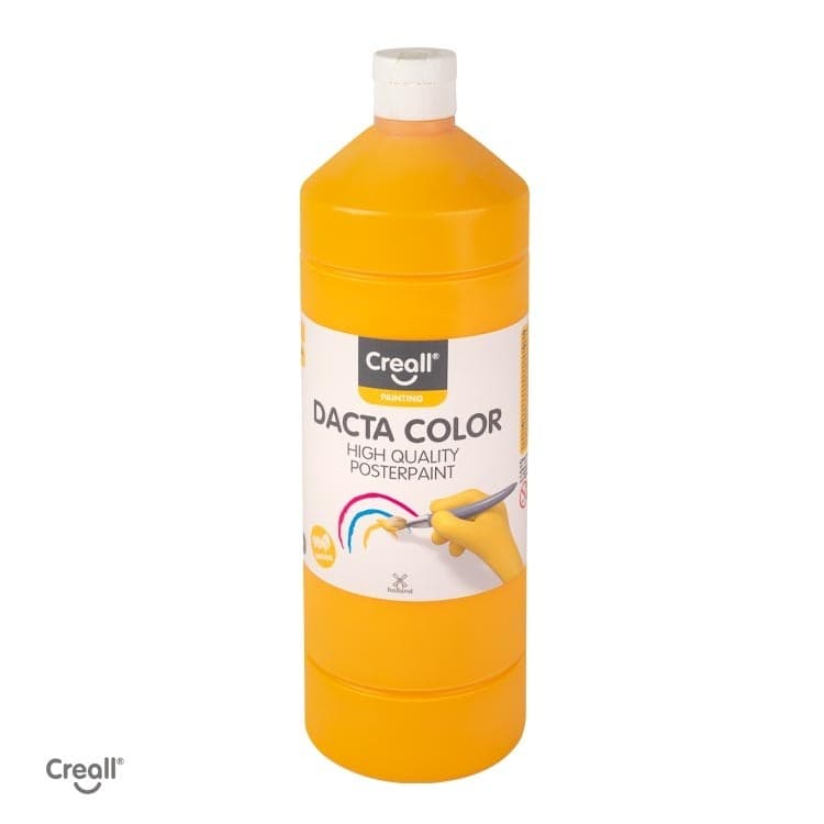 Creall Poster Paint 1000ml Dark Yellow