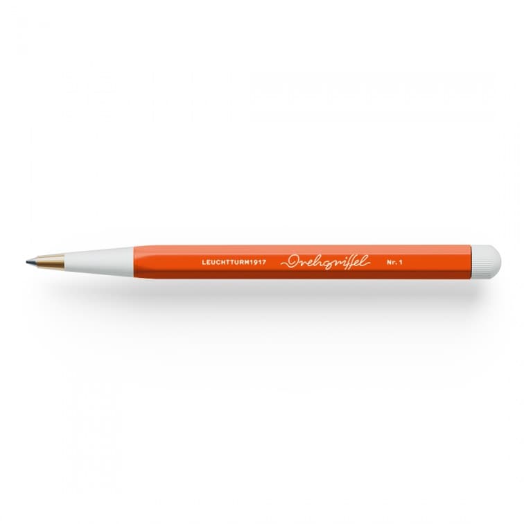 Drehgriffel No.1, Pumpkin Gelpen with black ink