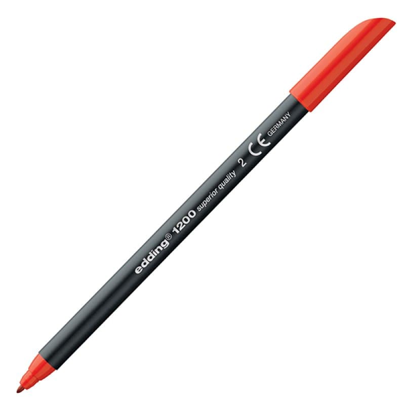 Edding 1200 Fibre Red 002