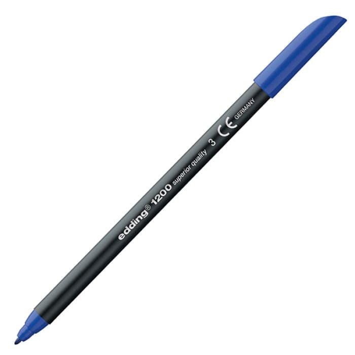 Edding 1200 Fibre Blue 003