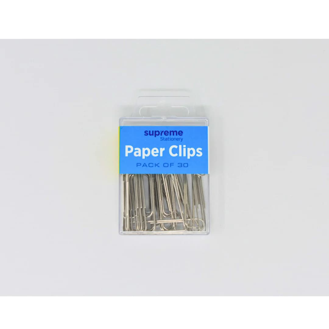 PAPER CLIPS 50MM SILVER 30PC (PC-2753)