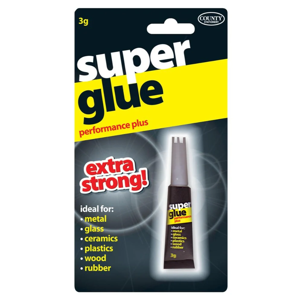 County 3g Super Glue Extra Strong Adhesive