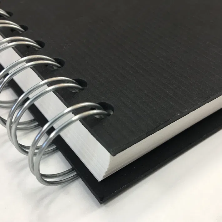 A4 Euro Sketchbook, Black Microline Cover - Image 2