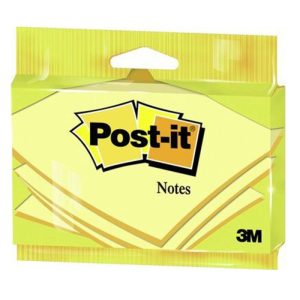 Post-It Notes 76X127Mm Can Yellow